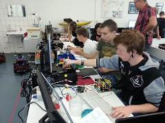 von Saldern Gymnasium im Projekt 'C und LEGO' 2013